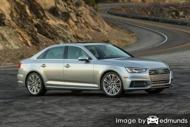 Insurance quote for Audi A4 in Los Angeles