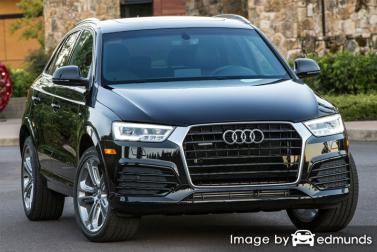 Insurance quote for Audi Q3 in Los Angeles