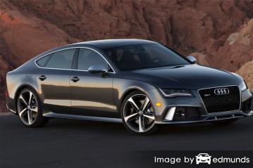 Insurance rates Audi RS7 in Los Angeles
