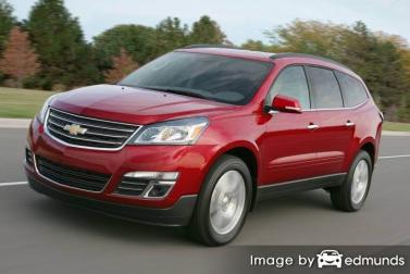 Insurance quote for Chevy Traverse in Los Angeles