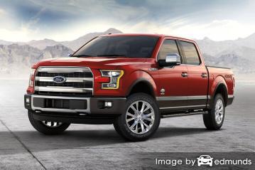 Insurance quote for Ford F-150 in Los Angeles
