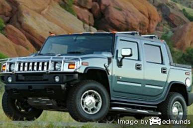 Insurance quote for Hummer H2 SUT in Los Angeles