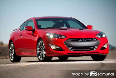 Insurance quote for Hyundai Genesis in Los Angeles
