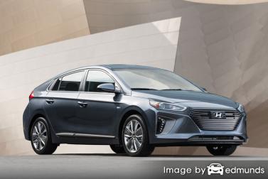 Insurance rates Hyundai Ioniq in Los Angeles