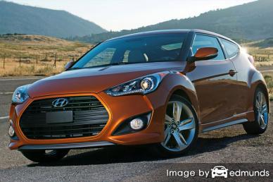 Insurance rates Hyundai Veloster in Los Angeles