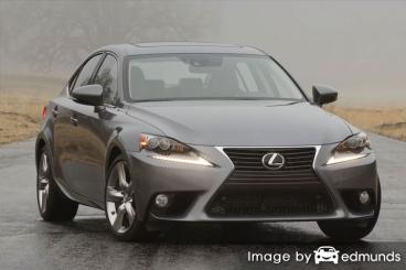 Insurance quote for Lexus IS 350 in Los Angeles