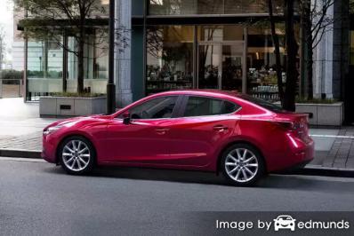 Insurance quote for Mazda 3 in Los Angeles