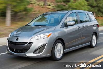Insurance rates Mazda 5 in Los Angeles
