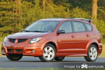Insurance quote for Pontiac Vibe in Los Angeles