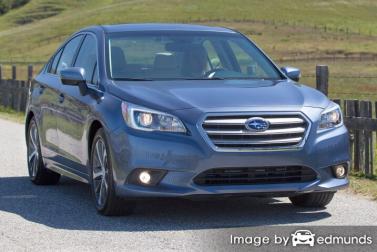 Insurance quote for Subaru Legacy in Los Angeles