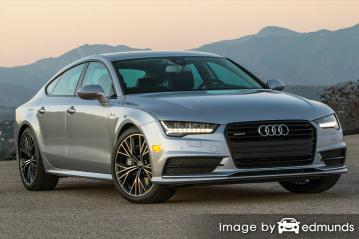 Insurance quote for Audi A7 in Los Angeles
