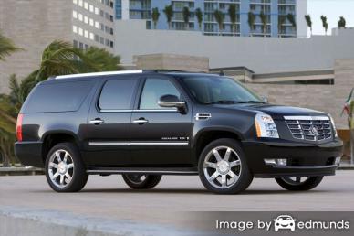 Insurance rates Cadillac Escalade ESV in Los Angeles