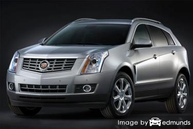 Insurance rates Cadillac SRX in Los Angeles