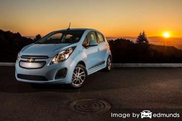 Insurance rates Chevy Spark EV in Los Angeles