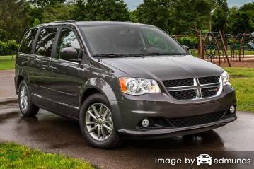 Insurance rates Dodge Grand Caravan in Los Angeles