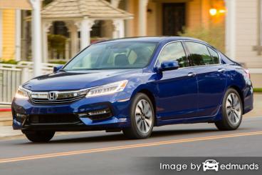 Insurance quote for Honda Accord Hybrid in Los Angeles