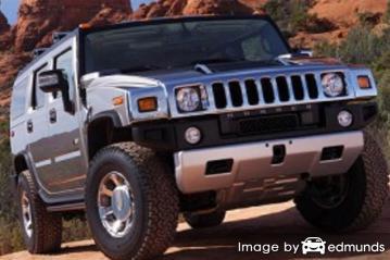 Insurance quote for Hummer H2 in Los Angeles