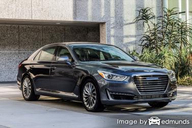 Insurance rates Hyundai G90 in Los Angeles