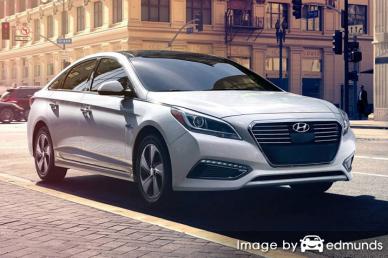 Insurance quote for Hyundai Sonata Hybrid in Los Angeles