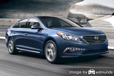 Insurance rates Hyundai Sonata in Los Angeles