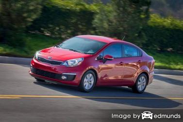 Insurance rates Kia Rio in Los Angeles