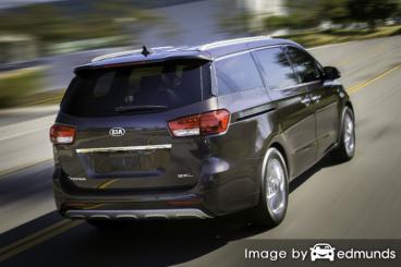 Insurance rates Kia Sedona in Los Angeles