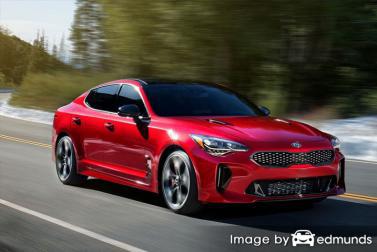 Insurance quote for Kia Stinger in Los Angeles