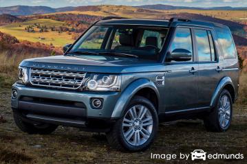 Insurance rates Land Rover LR4 in Los Angeles