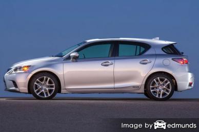 Insurance quote for Lexus CT 200h in Los Angeles
