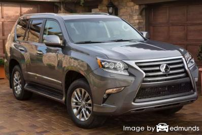 Insurance quote for Lexus GX 460 in Los Angeles