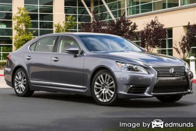 Insurance quote for Lexus LS 460 in Los Angeles