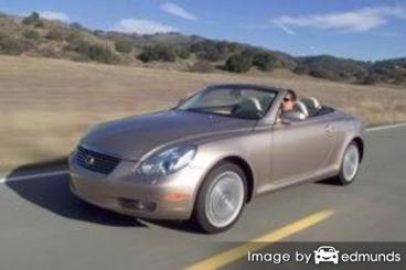 Insurance quote for Lexus SC 430 in Los Angeles
