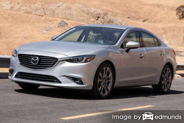 Insurance rates Mazda 6 in Los Angeles