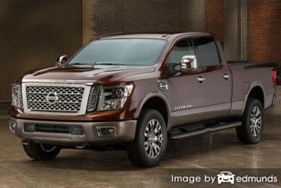 Insurance quote for Nissan Titan in Los Angeles