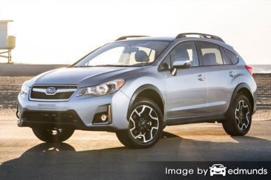 Insurance rates Subaru Crosstrek in Los Angeles