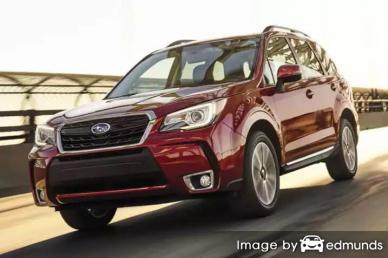 Insurance quote for Subaru Forester in Los Angeles