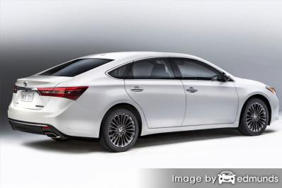 Insurance rates Toyota Avalon Hybrid in Los Angeles