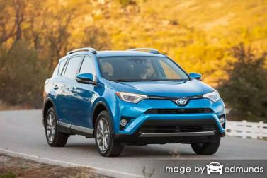 Insurance quote for Toyota Rav4 Hybrid in Los Angeles
