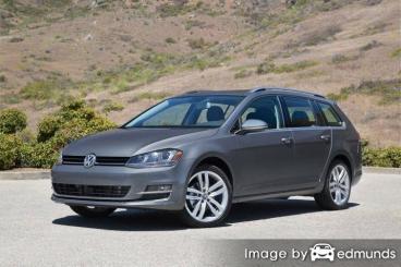 Insurance quote for Volkswagen Golf SportWagen in Los Angeles