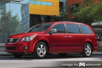 Insurance rates Volkswagen Routan in Los Angeles